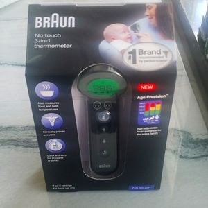 Braun no touch 3 in 1 thermometer  New in Box
